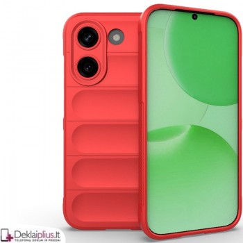 Magic Shield guminis dėklas - raudonas (Xiaomi Poco X8 Pro)